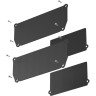 Заглушка MAYTONI ALM012EC-SC-B декоративная черная 2шт. + фиксирующая черная 2шт. Для профиля ALM-9940-SC